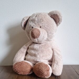 TY Pluffies Bear Lovey Plush Toy Stuffed Animal 2004 Tan Teddy Bear TyLux